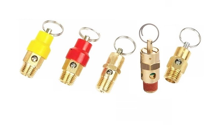 安全阀 1/4" NPT，减压阀 1/4" NPT